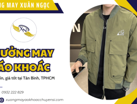 Xưởng may áo khoác giá rẻ Xuân Ngọc - Nhận cung cấp sỉ tại TPHCM