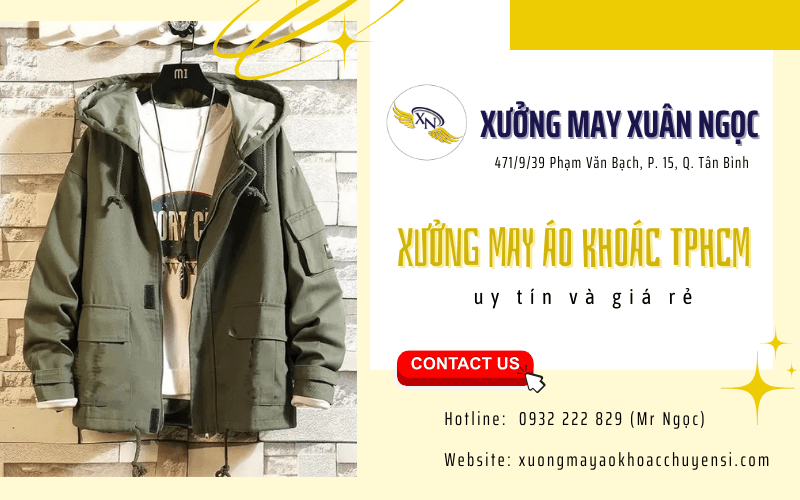 xưởng may áo khoác TPHCM