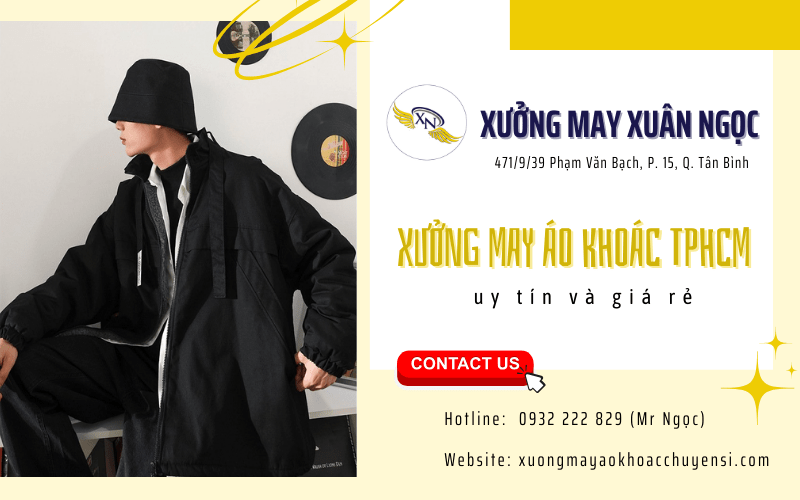 xưởng may áo khoác TPHCM