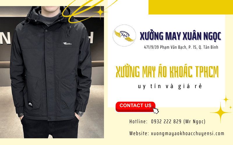 xưởng may áo khoác TPHCM